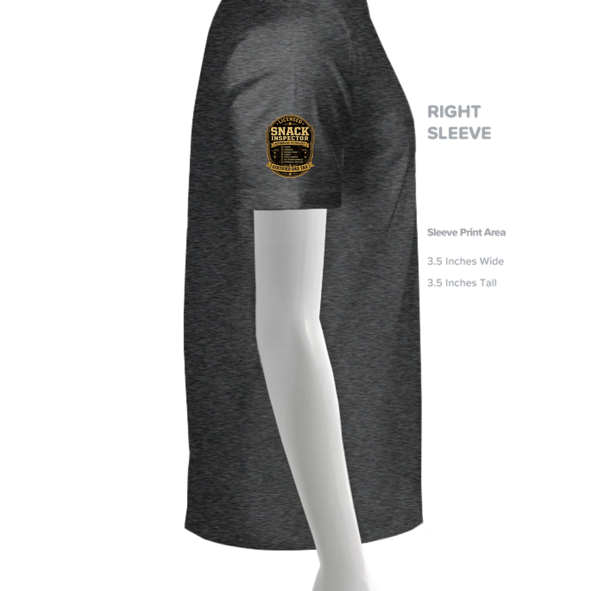 DARK HEATHER - G200 - SLEEVE_RIGHT